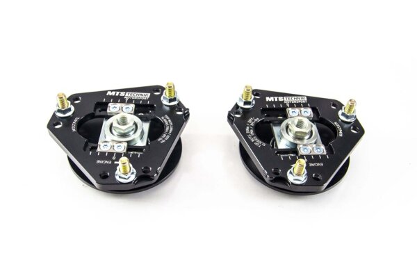 MTS einstellbare Camber / Caster Sturzplatten Stützlager Vorderachse passend für Ford USA MUSTANG 6 Convertible 2.3 EcoBoost 228 KW MTSCP47SET