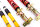 MTS Street Gold Gewindefahrwerk passend für BMW 3 (E36) 316 i 73 KW MTSGWBM98