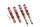 MTS Comfort Gold Gewindefahrwerk passend für Volkswagen GOLF II (19E/1G1) 1.3 40 KW MTSGWVW86-C