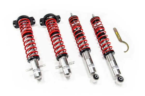 MTS Comfort Inox Gewindefahrwerk passend für Volkswagen JETTA I (16) 1.6 GLI - 81 KW XMTSGWVW85-C