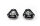 MTS Einstellbare Camber / Caster Sturzplatten Vorderachse passend für Mini MINI CLUBVAN (R55) Cooper D - 82 KW MTSCP48SET
