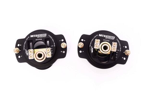 MTS Einstellbare Camber / Caster Sturzplatten Vorderachse passend für Volkswagen GOLF I (17) 1.5 - 51 KW MTSCP28SET