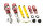 MTS Stance Inox Gewindefahrwerk passend für Opel ASTRA H Caravan (A04) 2.0 Turbo (L35) - 147 KW XMTSGWOP10-S