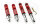 MTS Stance Inox Gewindefahrwerk passend für Volkswagen GOLF I Cabriolet (155) 1.8 - 66 KW XMTSGWVW06-S