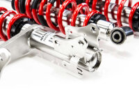 MTS Street Inox Gewindefahrwerk passend für Audi 80 B4 Stufenheck (8C) 2.0 - 66 KW XMTSGWAU71