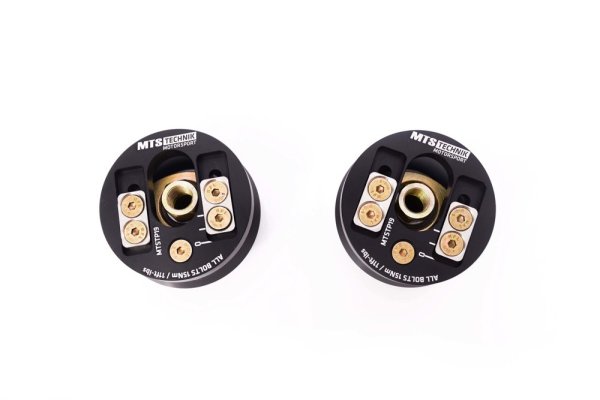 MTS einstellbare Camber / Caster Sturzplatten Stützlager Vorderachse passend für Skoda RAPID (NH) 1.4 TDI 66 KW MTSCP19SET