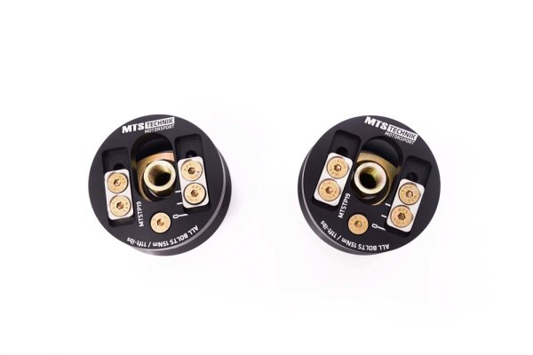 MTS einstellbare Camber / Caster Sturzplatten Stützlager Vorderachse passend für Volkswagen BORA Variant (1J6) 1.9 TDI 96 KW MTSCP19SET