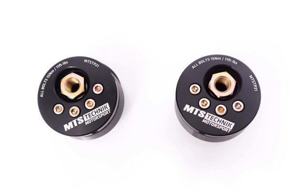 MTS einstellbare Camber / Caster Sturzplatten Stützlager Vorderachse passend für Audi 80 B4 Avant (8C) RS2 quattro 232 KW MTSCP21SET