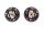 MTS einstellbare Camber / Caster Sturzplatten Stützlager Vorderachse passend für BMW 3 Touring (E91) 330 d 155 KW MTSCP25SET