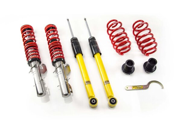MTS Stance Inox Gewindefahrwerk passend für Seat LEON (1M) 1.8 20V T 132 KW XMTSGWVW10-S