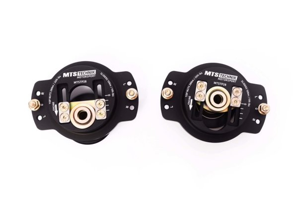 MTS einstellbare Camber / Caster Sturzplatten Stützlager Vorderachse passend für Volkswagen GOLF I (17) 1.6 TD 51 KW MTSCP28SET