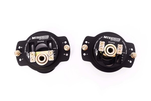 MTS einstellbare Camber / Caster Sturzplatten Stützlager Vorderachse passend für Volkswagen SCIROCCO (53) 1.6 55 KW MTSCP28SET